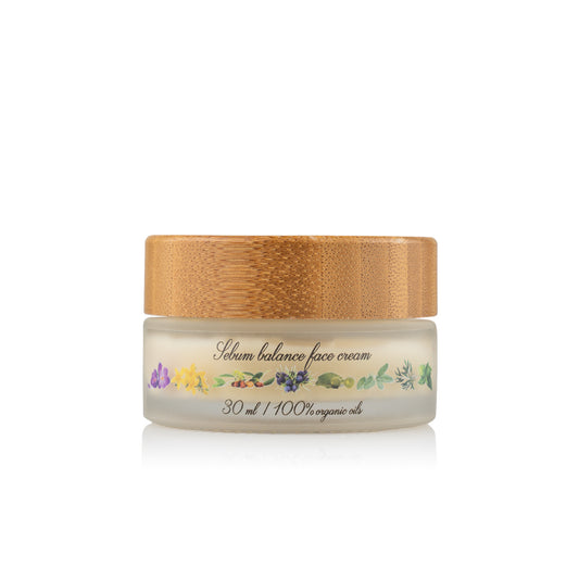 Sebum balancing face cream